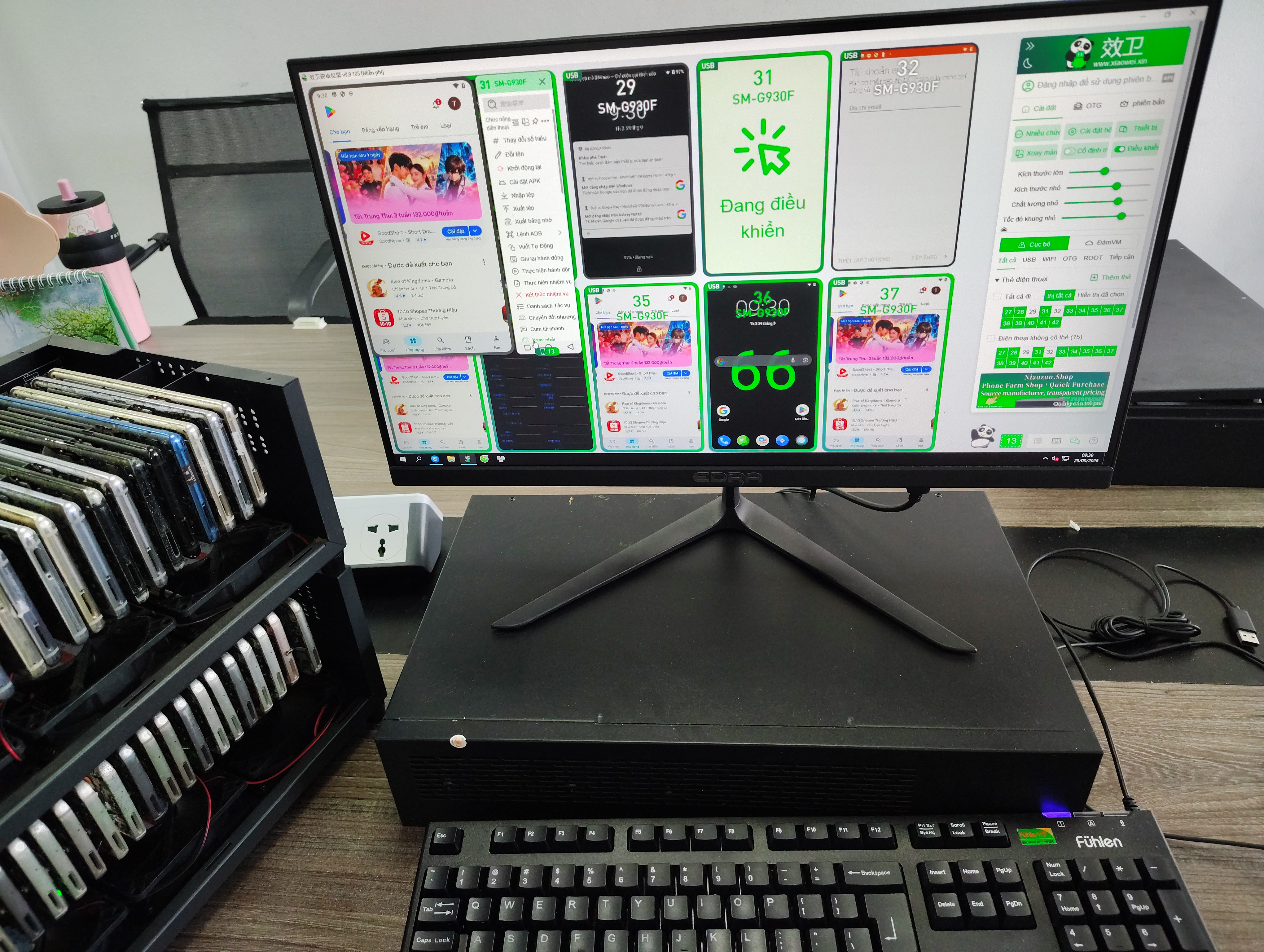 Lắp Đặt Box Phone Farm Tại Đường Láng – Hà Nội